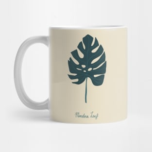 Monstera leaf Mug